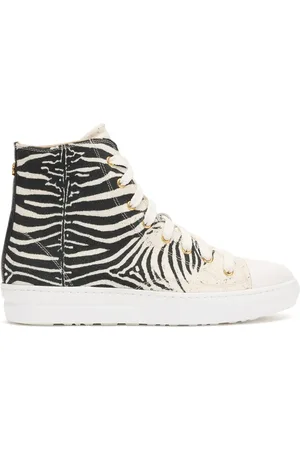 Roberto Cavalli Zapatillas con estampado de cebra