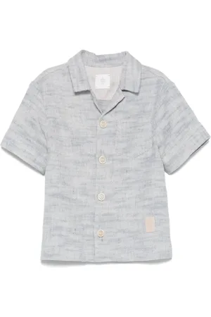 ELEVENTY Camisa con parche del logo