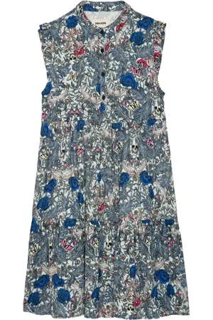 Zadig & Voltaire Vestido a capas con estampado floral