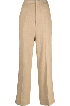 Ralph Lauren Pantalones rectos de talle medio