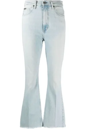 Ralph Lauren Vaqueros capri de talle alto