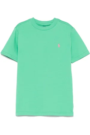Ralph Lauren Camiseta con cuello redondo de algodón