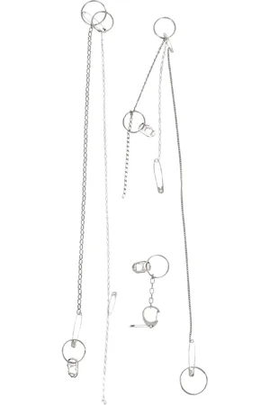 Maison Margiela Collar con cadena y anilla