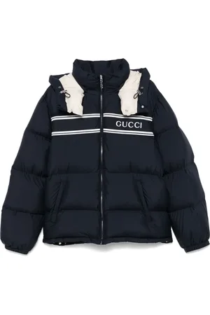 Gucci Plumífero con cierre oculto