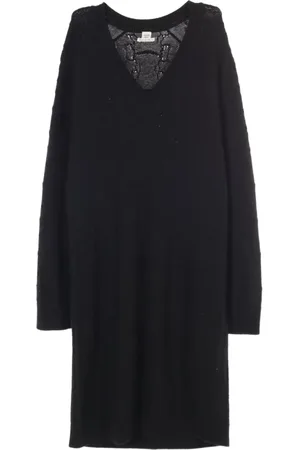 Hermès Vestido de lana de punto 2000