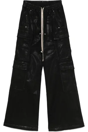 Rick Owens Pantalones Double Cargo Jumbo Belas
