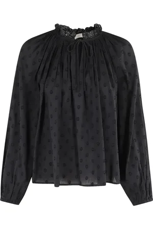 ULLA JOHNSON Blusa Ada con manga farol