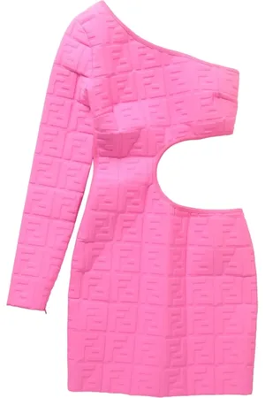 Fendi Vestido corto con motivo FF en relieve de Fendi x Nicki Minaj
