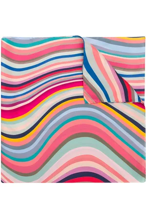 Paul Smith Fular con rayas onduladas