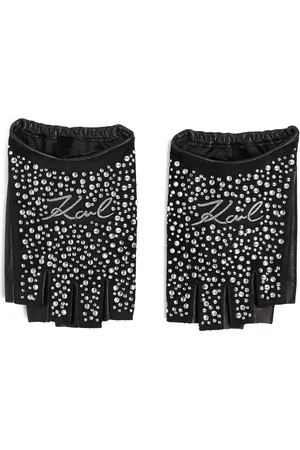 Karl Lagerfeld Mitones Signature con apliques