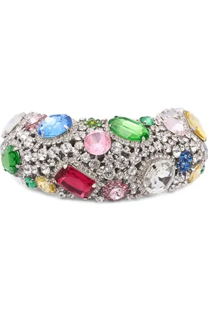 AREA Collar con aplique de cristales