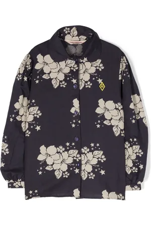 The Animals Observatory Camiseta con logo bordado y estampado floral
