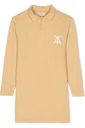The Animals Observatory Vestido tipo polo con logo Dragon