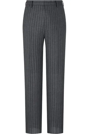 MAN ON THE BOON. Pantalones de vestir a rayas