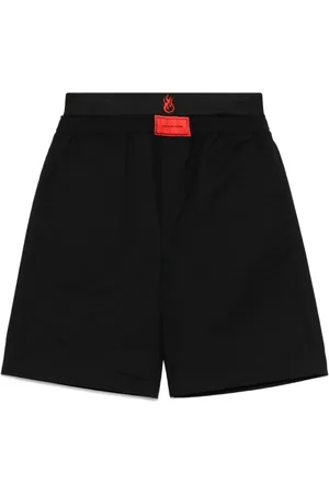 Vision Of Super Bermudas con llamas bordadas