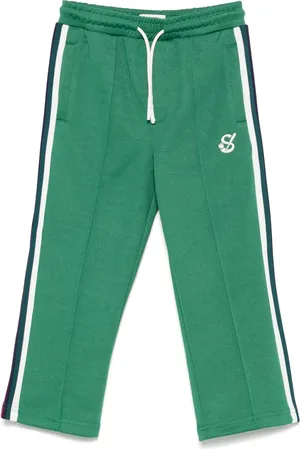 Scotch&Soda Pantalones de chándal con detalle a rayas