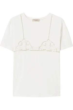 Twin-Set Camiseta de algodón