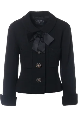 CHANEL Chaqueta con lazo en el cuello