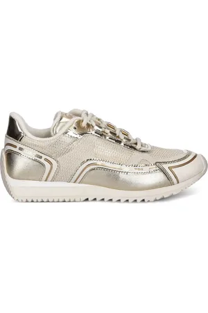 Michael Kors Zapatillas metalizadas con cordones