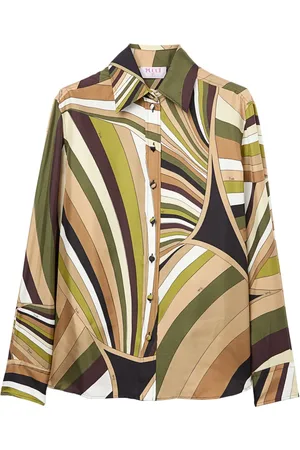 Puccini Camisa con estampado Marmo