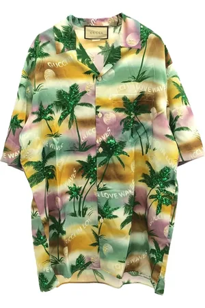 Gucci Camisa bowling estampada 2010