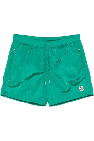 Moncler Bañador con parche del logo