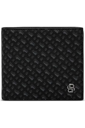 HUGO BOSS Cartera plegable texturizada
