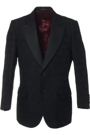 Gucci Blazer de lana en jacquard