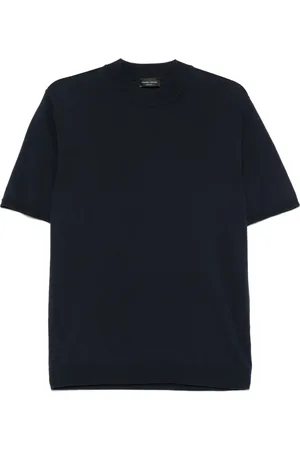 Roberto Collina Camiseta de punto fino