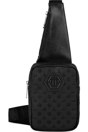 Philipp Plein Bolso messenger con monograma