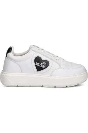 Moschino Zapatillas con parche de corazón