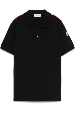 Moncler Polo con ribete de rayas
