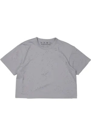 mfpen Camiseta con efecto envejecido