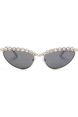 Swarovski Gafas de sol con detalles de cristal
