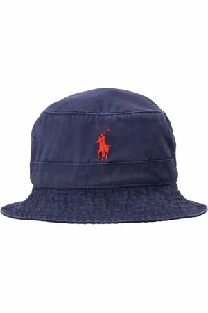 Ralph Lauren Sombrero de pescador con logo bordado
