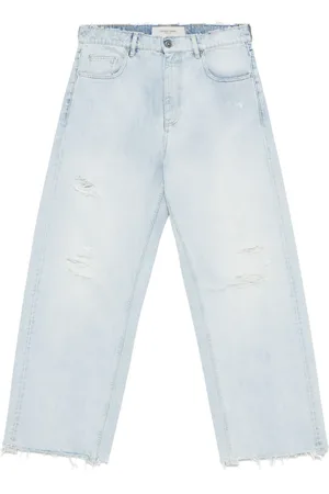 Golden Goose Vaqueros con efecto envejecido