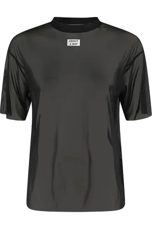 ERIKA CAVALLINI Camiseta con parche del logo