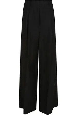 Max Mara Pantalones anchos con pinzas