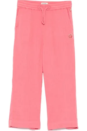 Scotch&Soda Pantalones de algodón con efecto arrugado