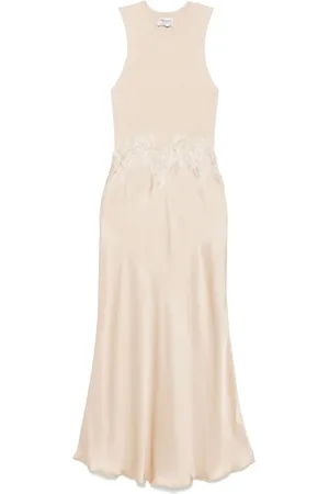 Ermanno Firenze Vestido midi a paneles