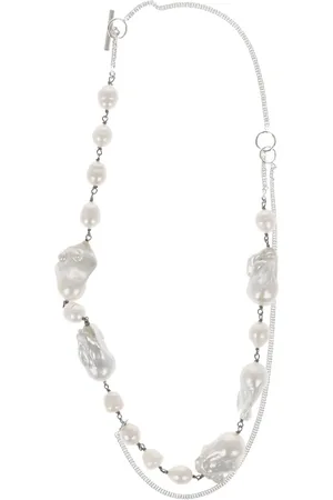 Jil Sander Collar con motivo barroco