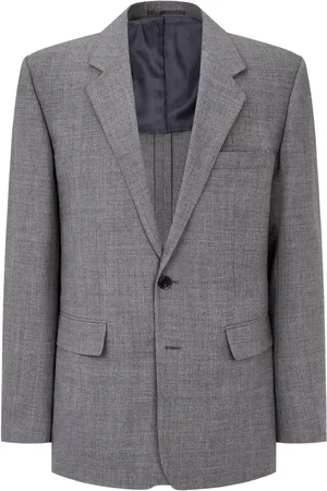 MAN ON THE BOON. Blazer de lana con solapas de muesca