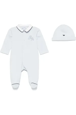 Emporio Armani Pijama con logo bordado