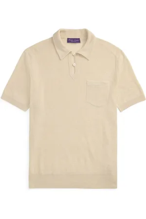 Ralph Lauren Polo de mezcla de seda