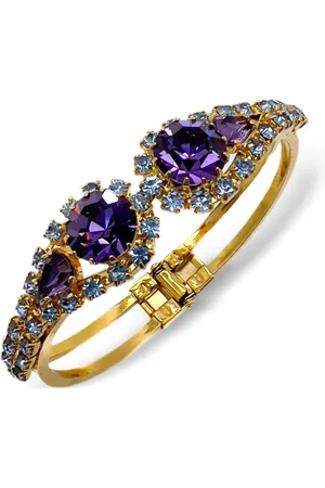 JENNIFER GIBSON JEWELLERY Pulsera Crystal Clamper 1950