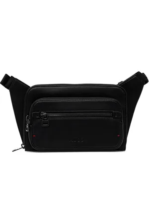 HUGO BOSS Riñonera con logo en relieve