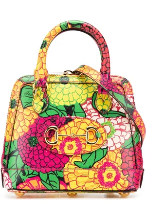 Gucci Bolso satchel Ken Scott Pomponica Horsebit 1955 Top Handle Bag mini de piel de becerro con textura 2016-presente