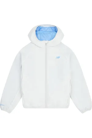 New Balance Chaqueta bómber con logo estampado