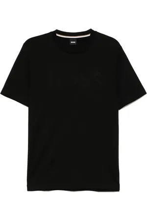 HUGO BOSS Camiseta de algodón con cuello redondo