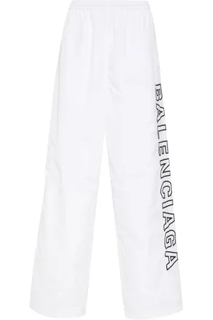 Balenciaga Pantalones de chándal con logo bordado